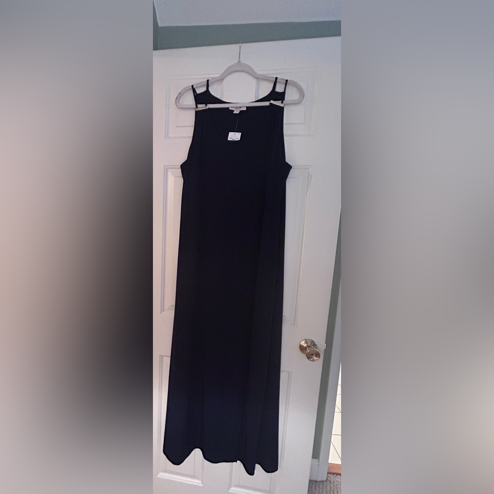 NWT Michael Kors Navy Blue Maxi Dress. XL